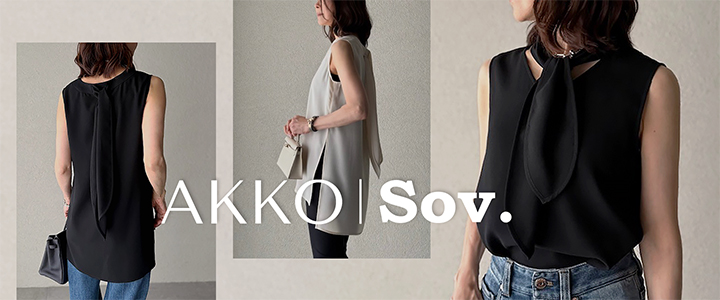 AKKOコラボ0504160263ノースリボウタイ