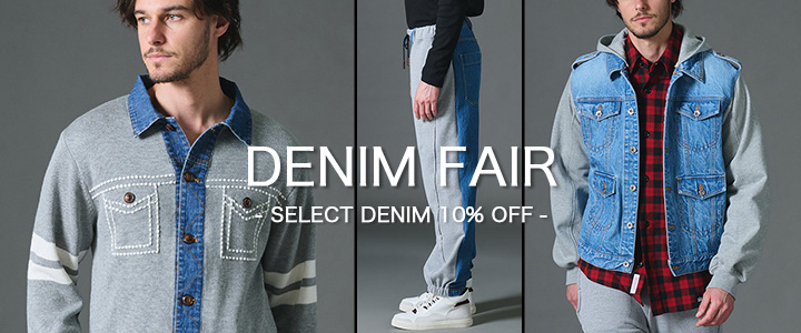 DENIM FAIR 10％OFF