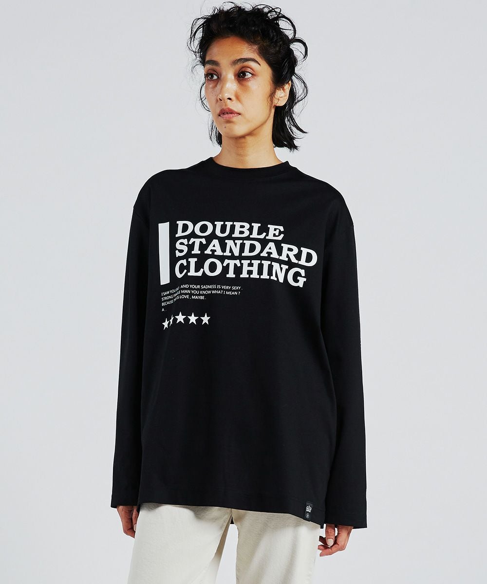 DSC / ビッグロゴロングTシャツ TOPS Night STORE | ダブル