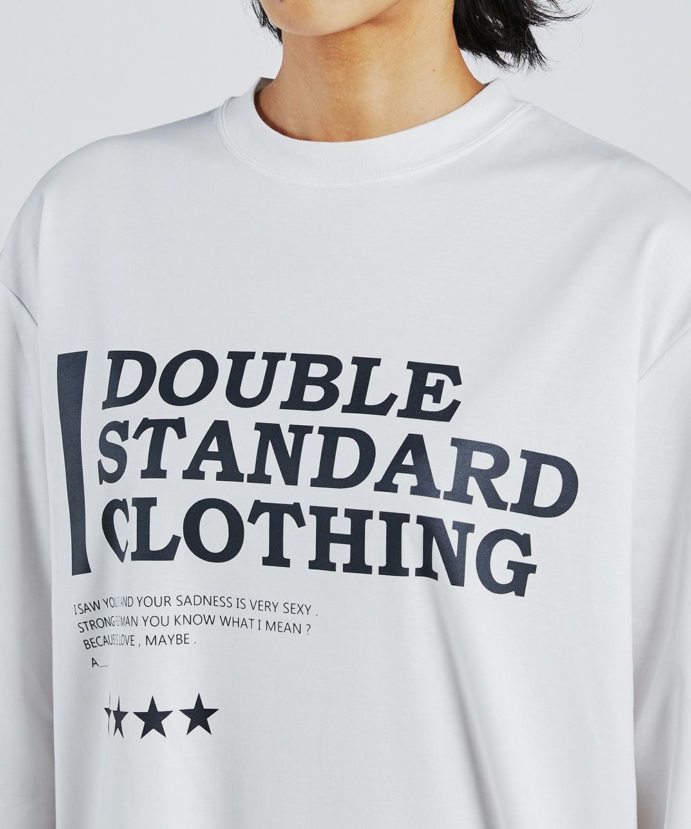 DSC / ビッグロゴロングTシャツ TOPS Night STORE | ダブル