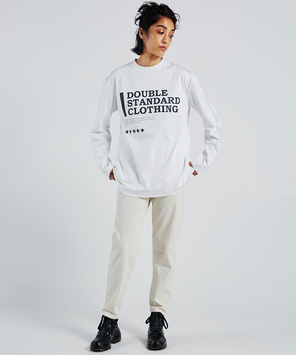 DSC / ビッグロゴロングTシャツ TOPS Night STORE | ダブル