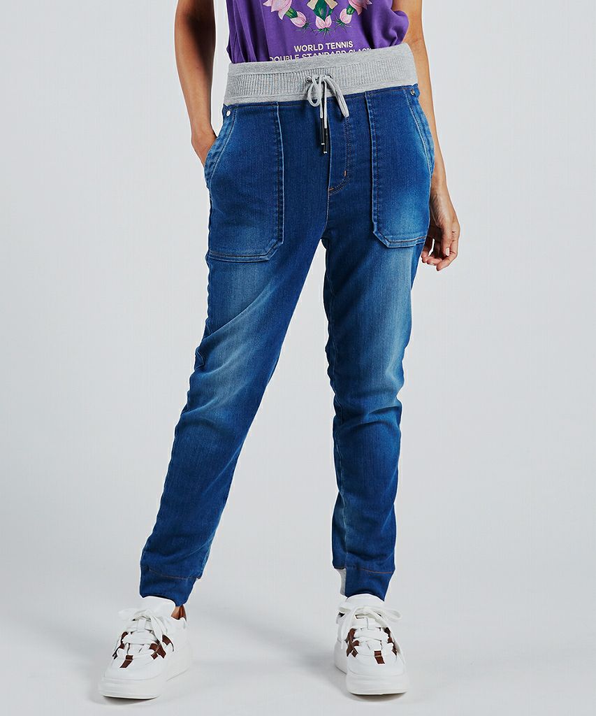 DSC / サスティナニットデニム BOTTOMS Night STORE | ダブル