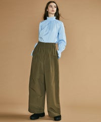 DSC /スタンドカラーフリルブラウス TOPS Night STORE | ダブル 