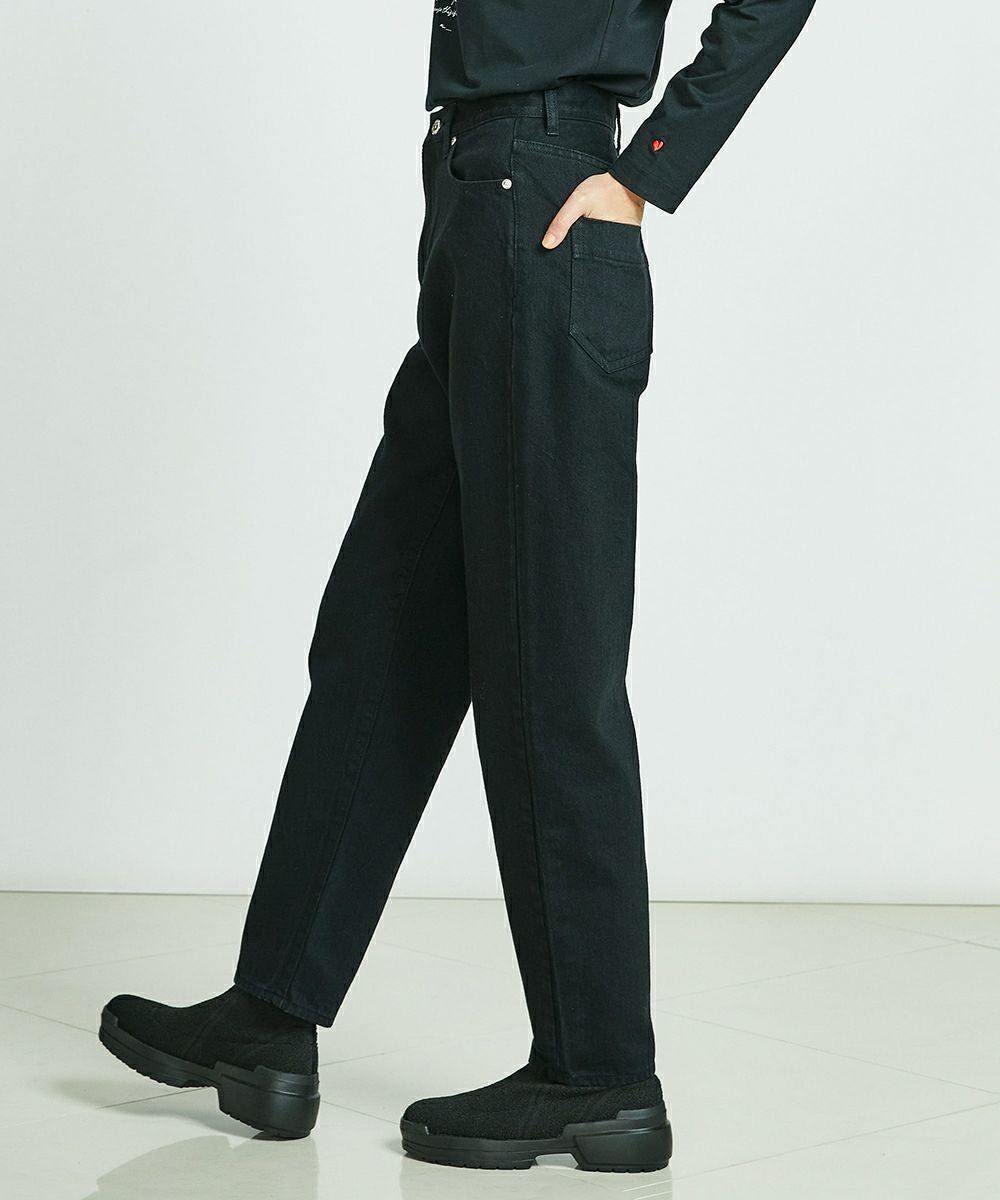 DSC / ハイウエストストレートデニム BOTTOMS Night STORE | ダブル