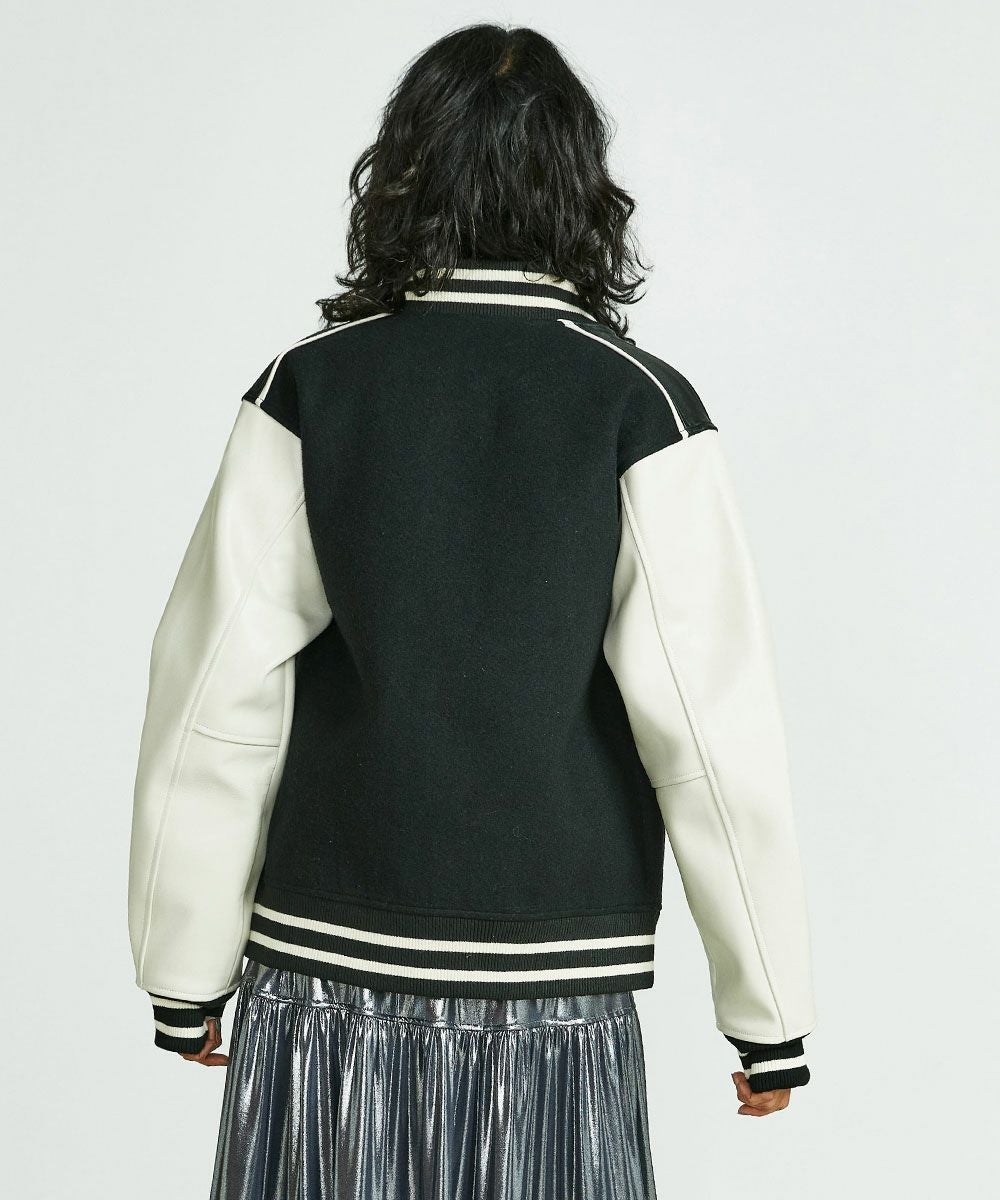 ダブルスタンダードクロージング　ノーカラーライダース　ラムレザー　36サイズ DOUBLE STANDARD CLOTHING（ダブルスタンダードクロージング）の「Sov