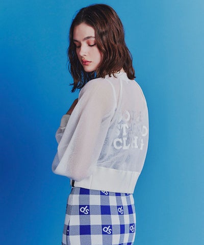 DSC / バックロゴシースルーブルゾン OUTERS Night STORE | ダブル 