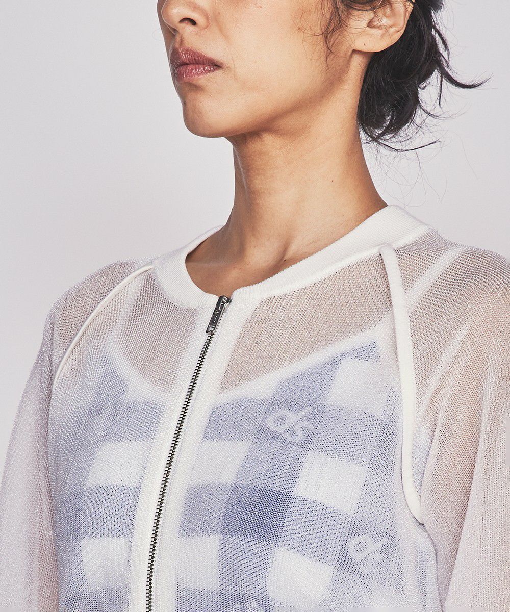 DSC / バックロゴシースルーブルゾン OUTERS Night STORE | ダブル