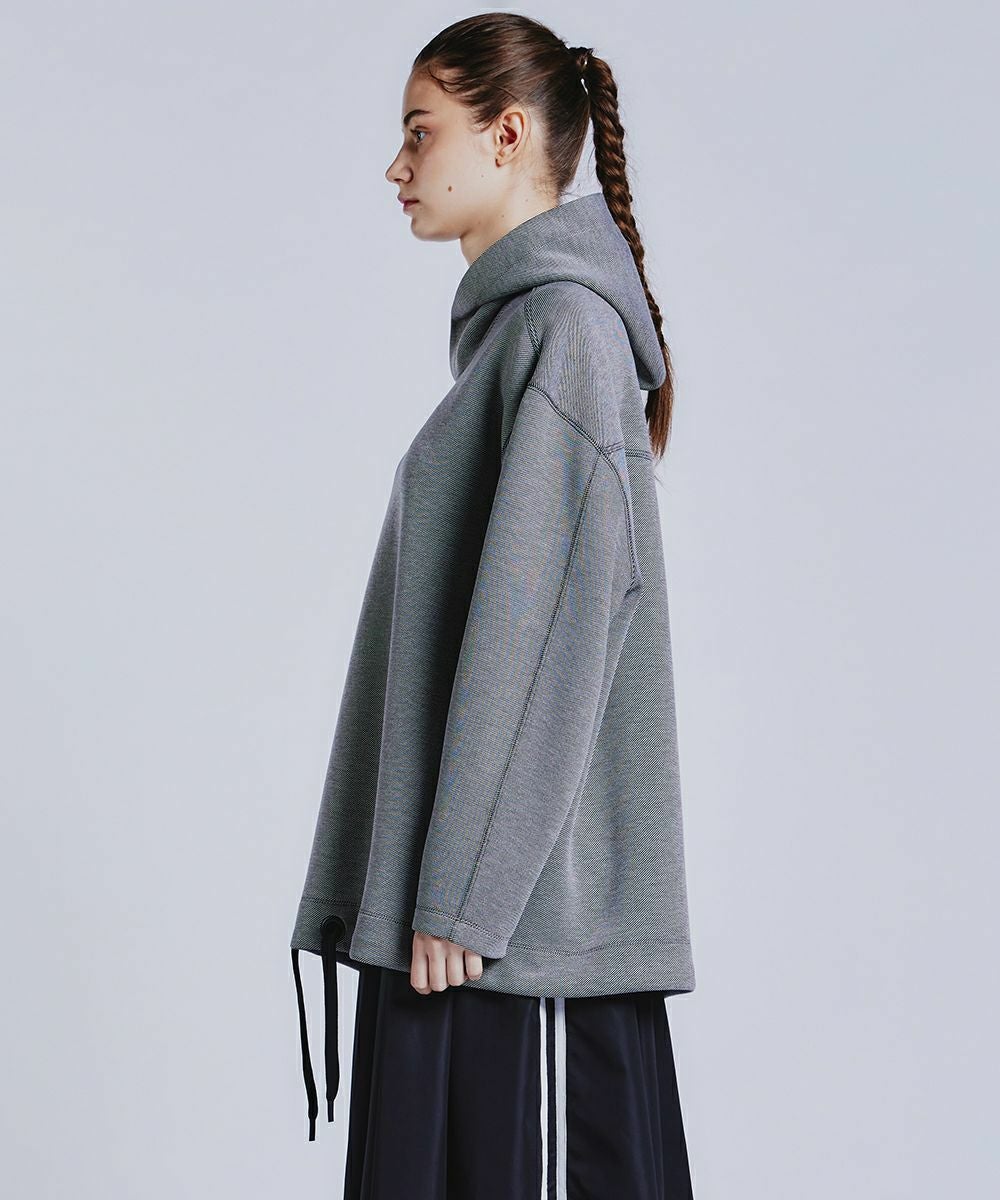 ESSENTIAL ワイドスリーブパーカー DOUBLE STANDARD ESSENTIAL / ビッグシルエットフードパーカー ESSENTIAL Night STORE