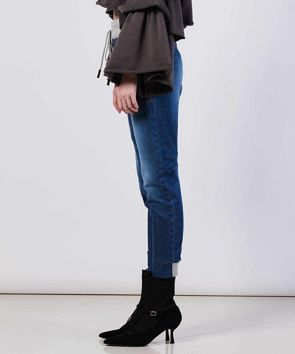 DSC / インディゴニットデニム BOTTOMS Night STORE | ダブル