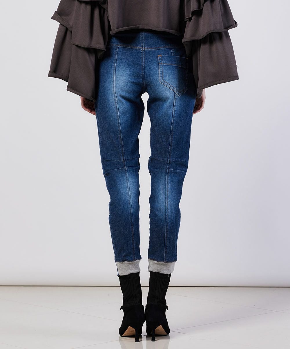 DSC / インディゴニットデニム BOTTOMS Night STORE | ダブル