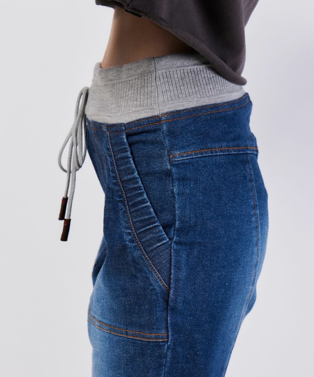 DSC / インディゴニットデニム BOTTOMS Night STORE | ダブル