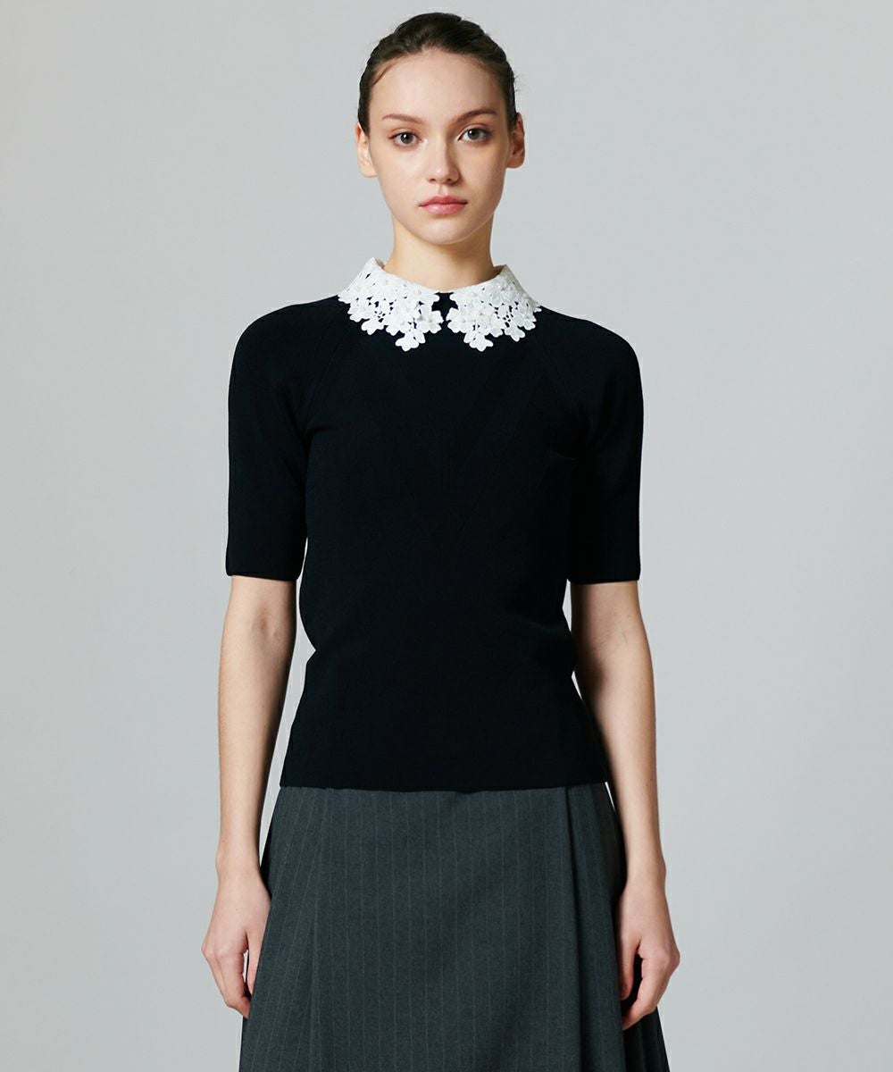 美品 sov.ダブスタ パフスリーブパールニットカーディガン 50%OFF】bubble knit cardigan2～ﾊﾞﾌﾞﾙﾆｯﾄｶｰﾃﾞｨｶﾞﾝ2 | flower