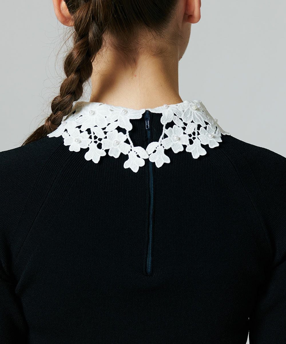 【ご専用】Sov. / パール刺繍ニットトップス Sov. / パール刺繍ニットトップス TOPS Night STORE | ダブル