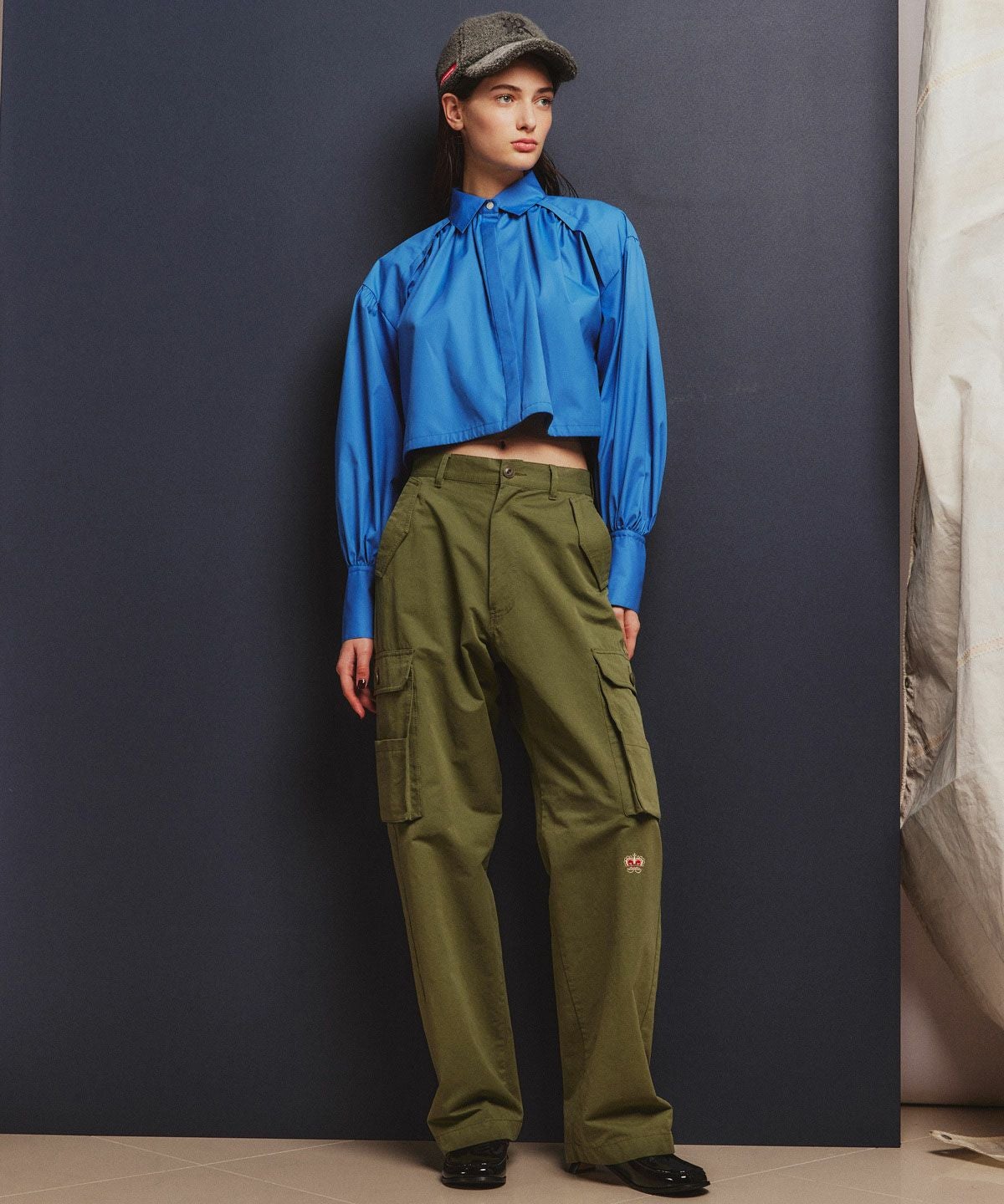 DOUBLE STANDARD CLOTHING - ダブルスタンダードクロージング　新品タグ付き DSC / ギャザーショートブラウス(SALE) DOUBLE STANDARD CLOTHING
