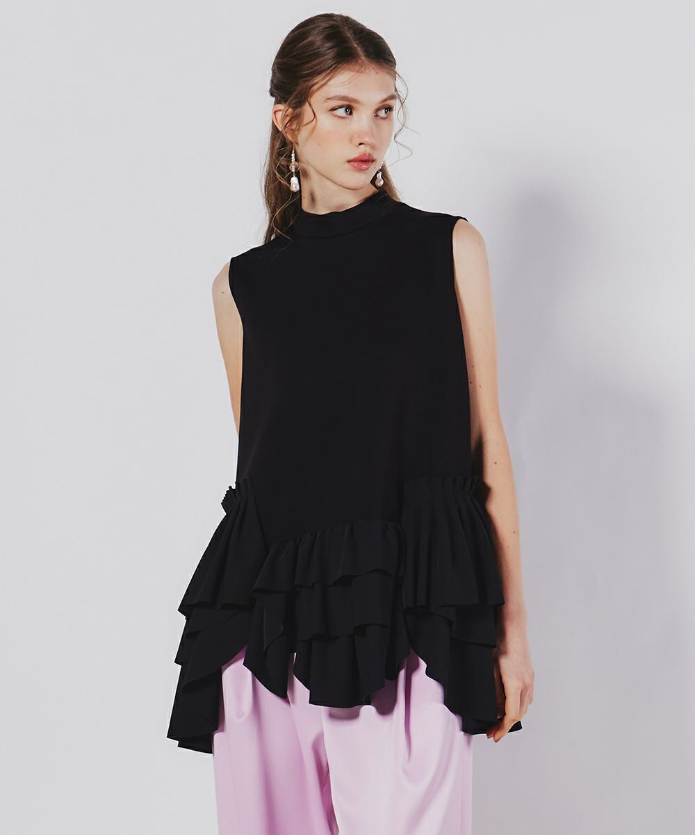 Sov. / ツイルドッキングフリルトップス TOPS Night STORE | ダブル