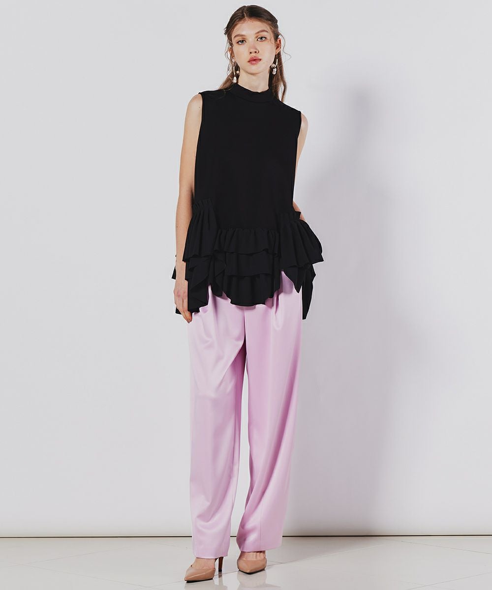 Sov. / ツイルドッキングフリルトップス TOPS Night STORE | ダブル
