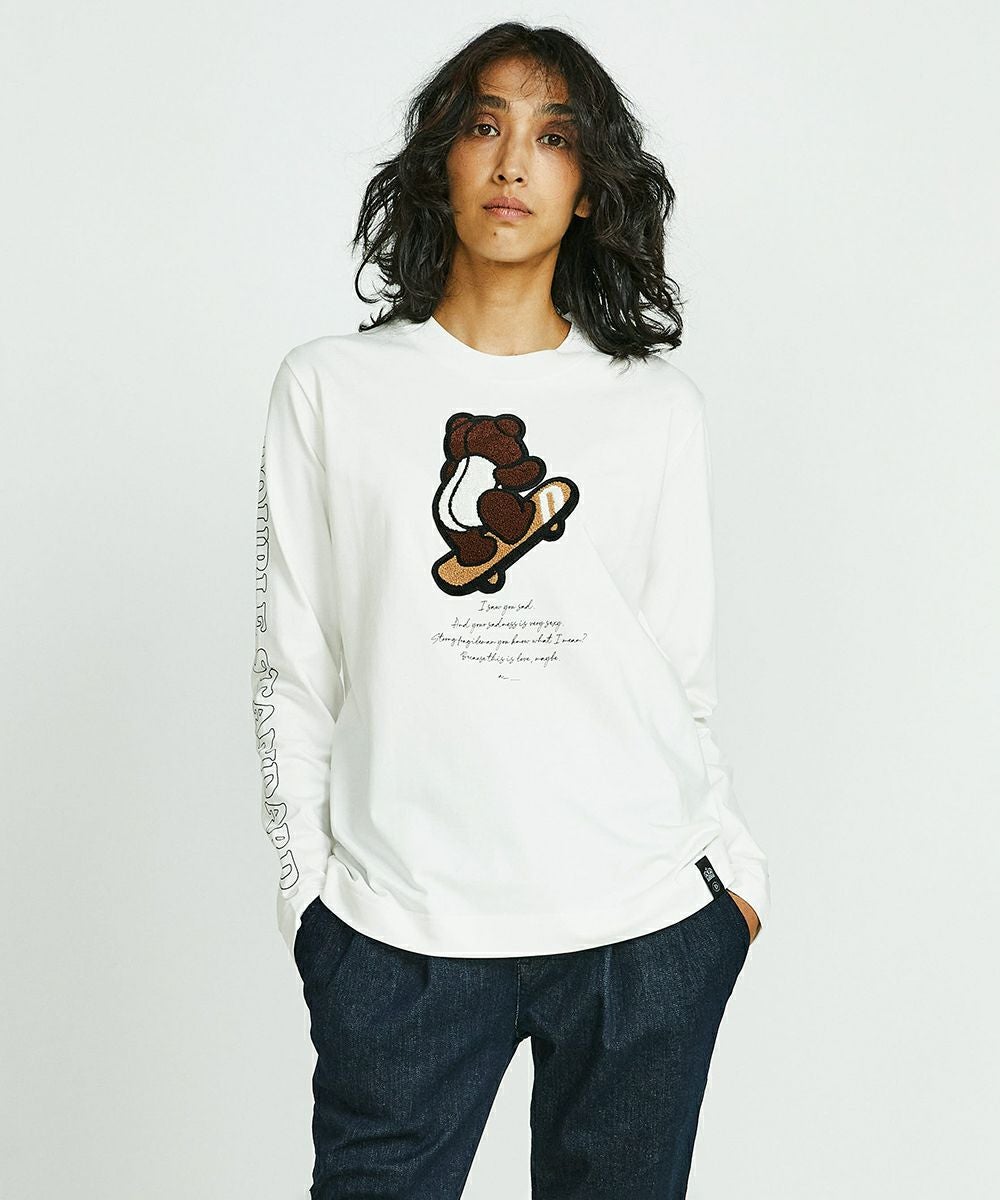DSC / ベアワッペンロングTシャツ（WEB限定） TOPS Night STORE