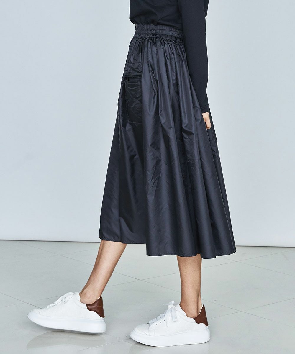 【美品】ESSENTIALダブルスタンダードクロージング メッシュスカート日本製 DOUBLE STANDARD CLOTHING（ダブルスタンダードクロージング