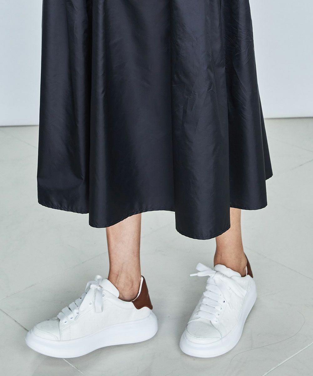 新品❣️ダブルスタンダードクロージングessential❣️スカート ESSENTIAL / タフタボリュームスカート ESSENTIAL Night STORE