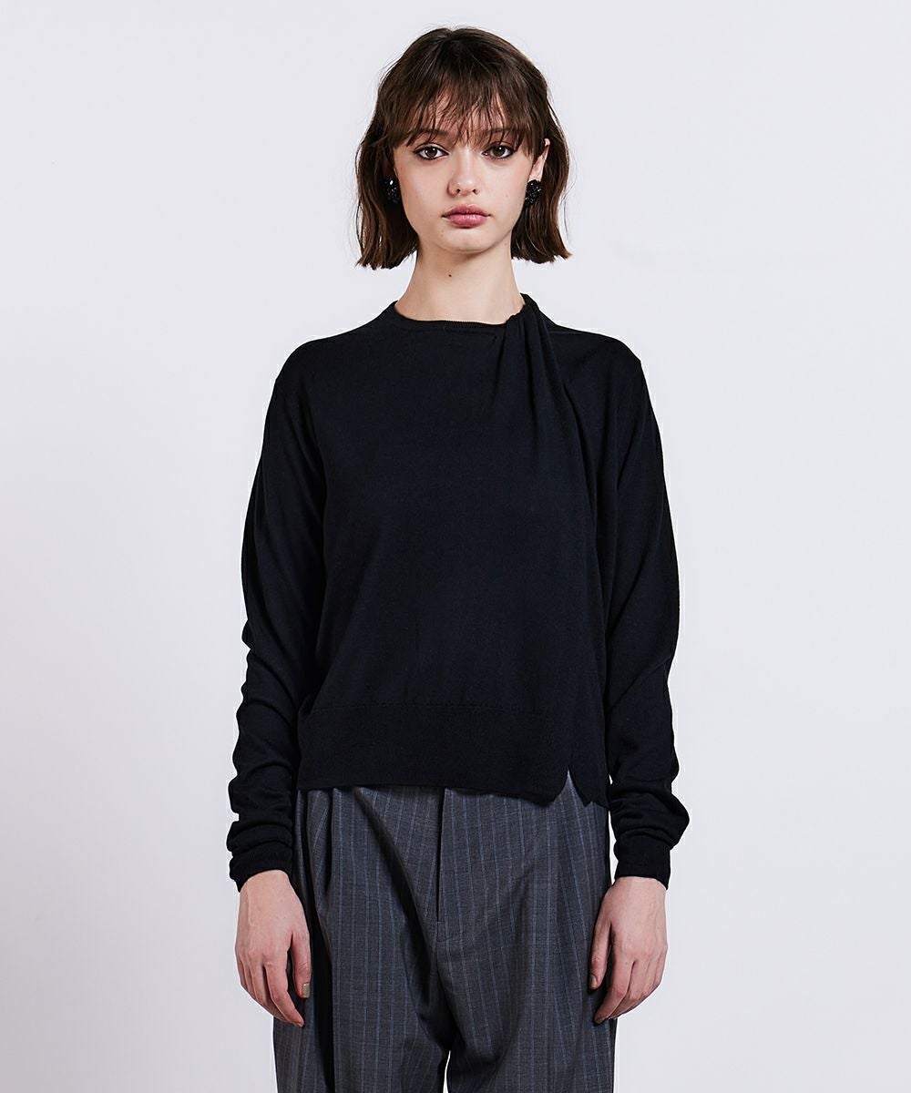 Sov. / シルクカシミヤボレロ風ニット(SALE) Sov. Night STORE