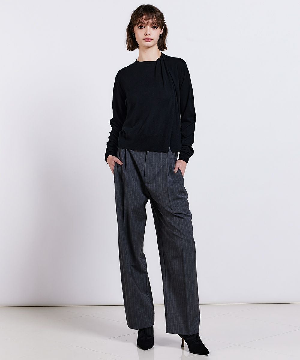 Sov. / シルクカシミヤボレロ風ニット(SALE) Sov. Night STORE
