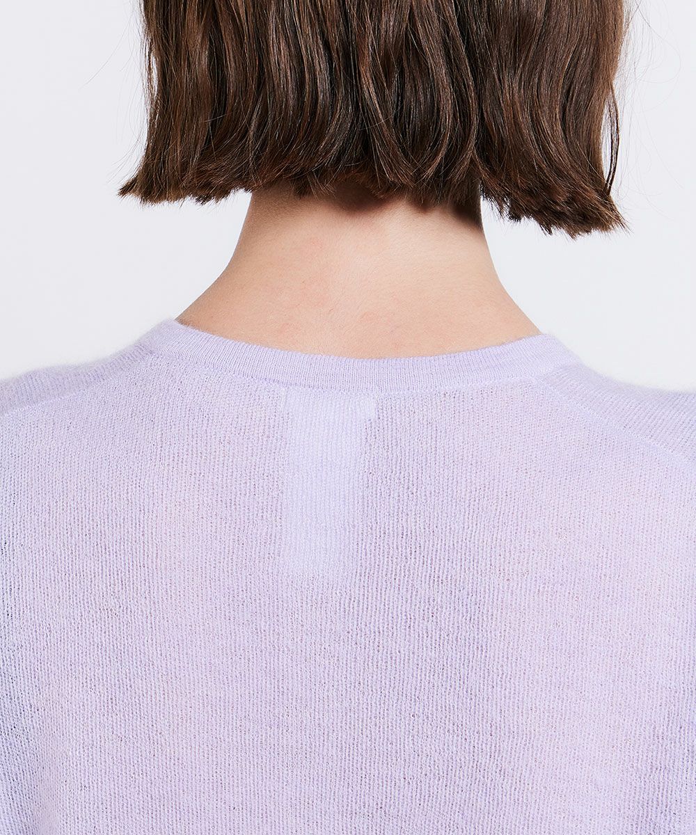 Sov. / モヘアクルーネックニットカーディガン(SALE) TOPS Night STORE