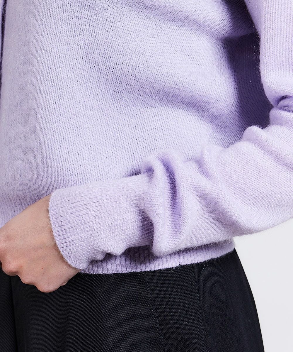 Sov. / モヘアクルーネックニットカーディガン(SALE) TOPS Night STORE