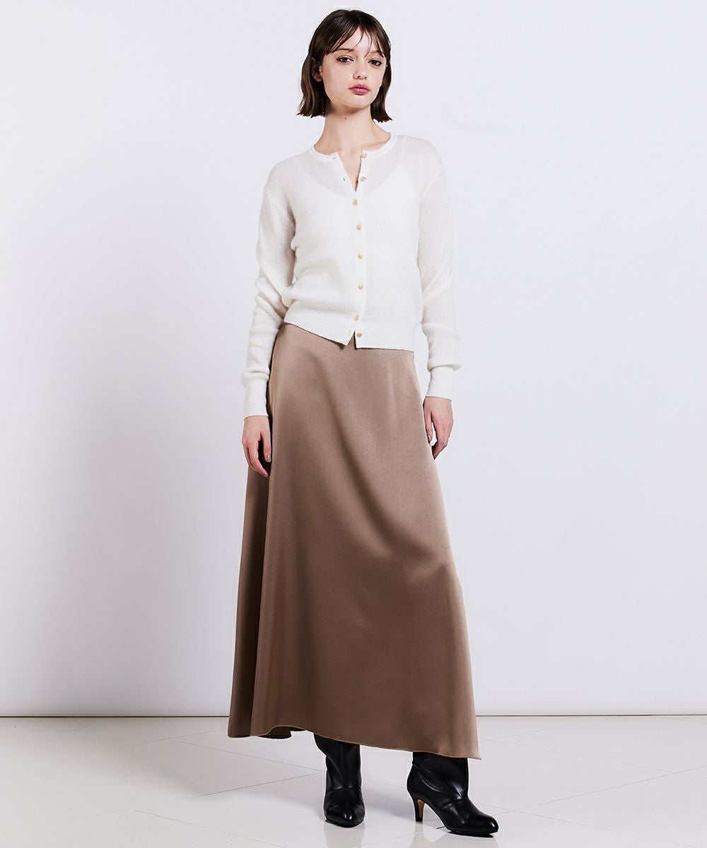 Sov. / モヘアクルーネックニットカーディガン(SALE) TOPS Night STORE