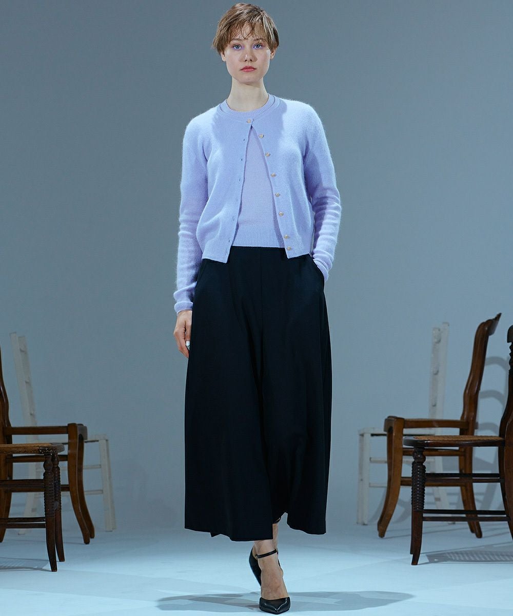 Sov. / モヘアクルーネックニットカーディガン(SALE) TOPS Night STORE