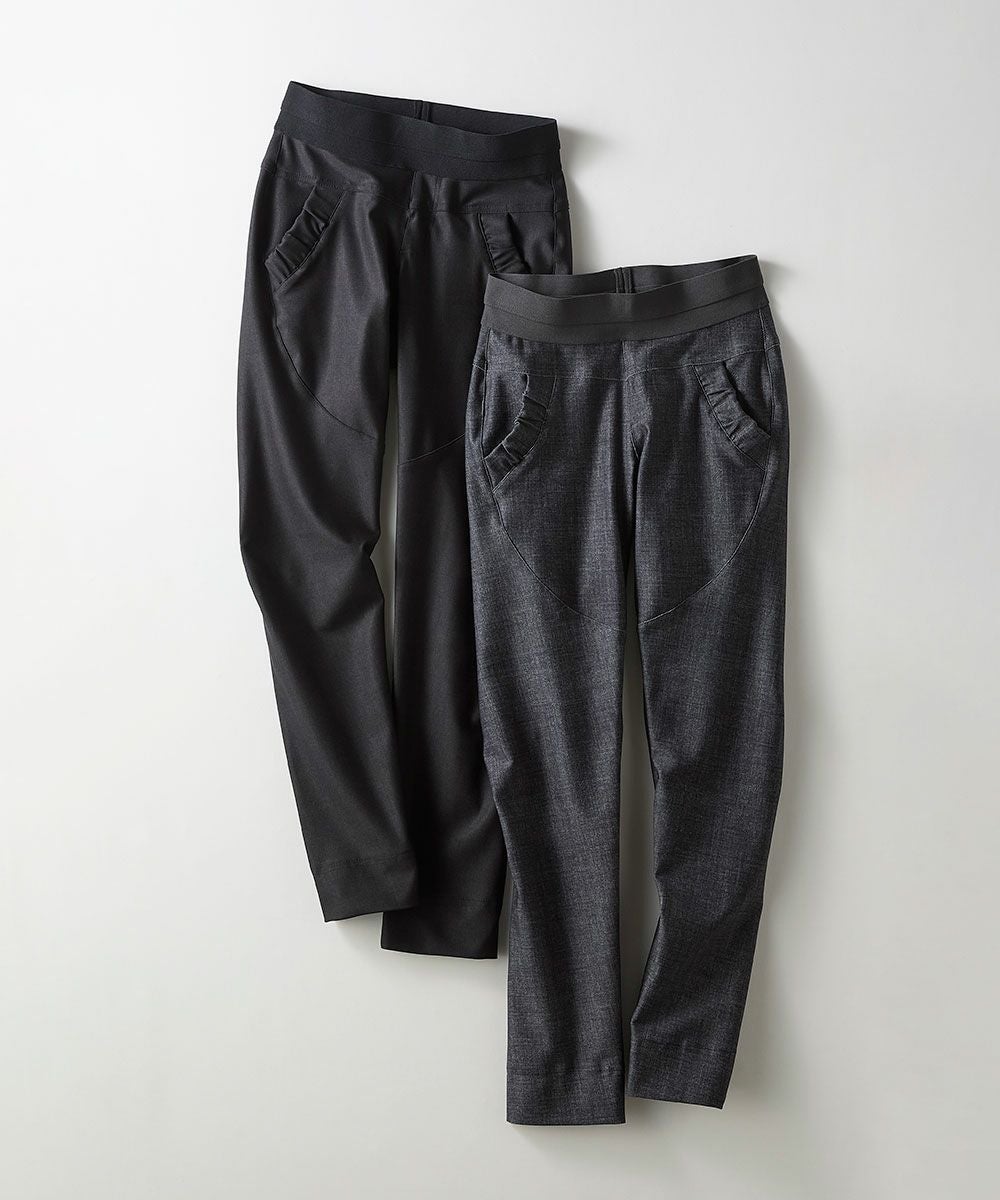Sov. / デニムライクハイテンションパンツ BOTTOMS Night STORE