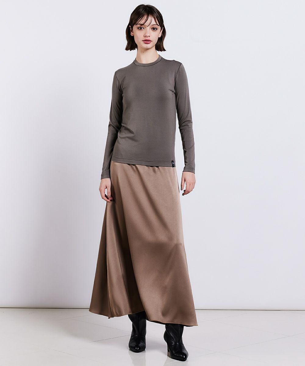 Sov. / サテンマキシスカート(SALE) BOTTOMS Night STORE | ダブル