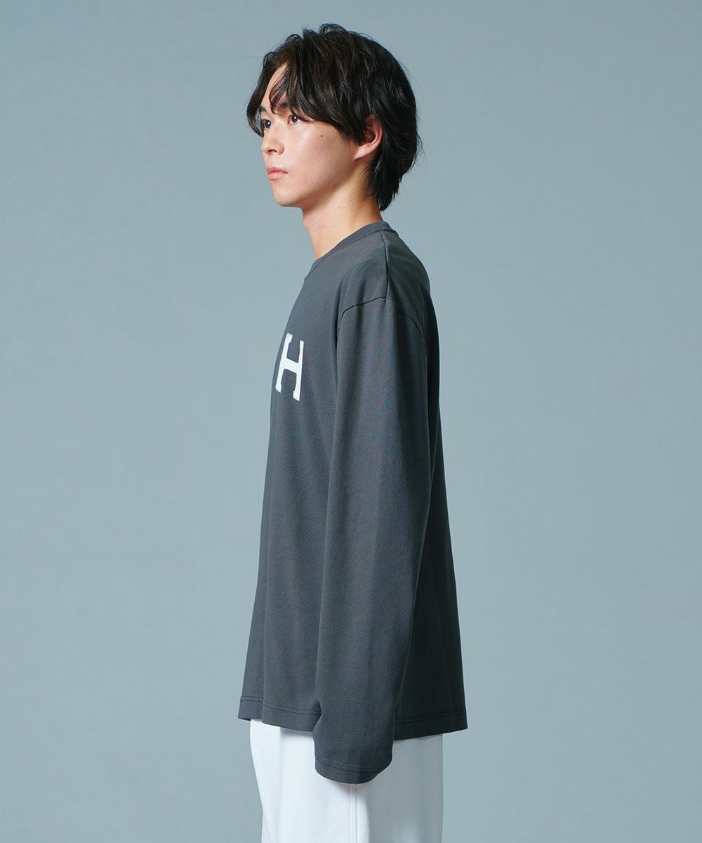 DDIM ロンT D/him H刺繍フライスロンT（WEB限定） TOPS Night STORE | ダブル