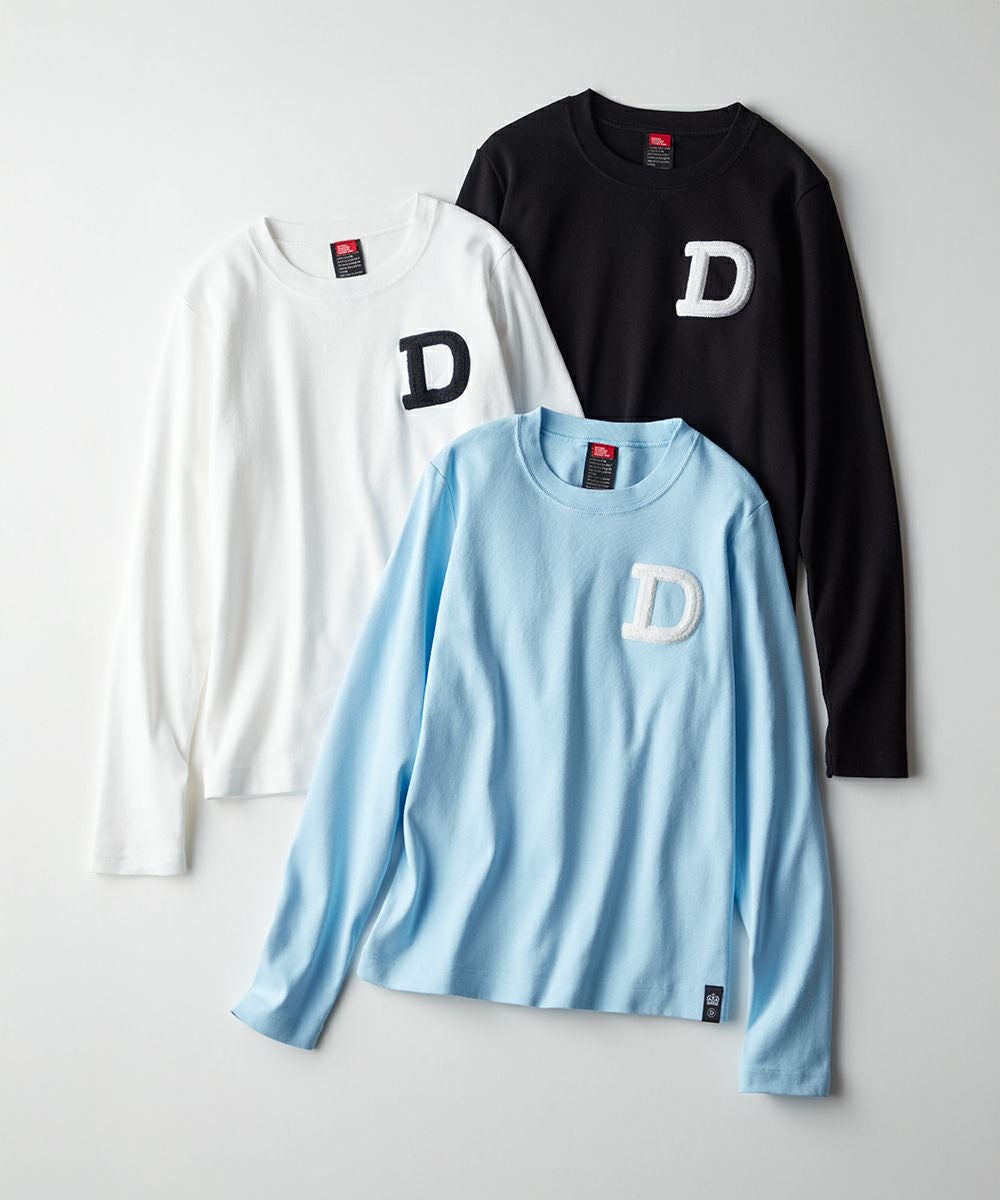 DSC / Dロゴ刺繍ロングスリーブTシャツ（WEB限定） TOPS Night STORE