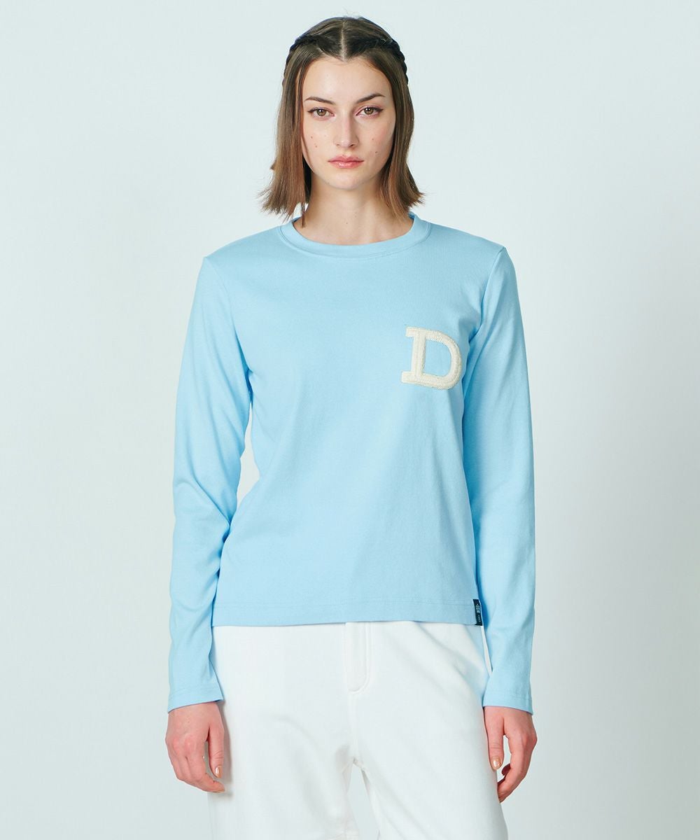 DSC / Dロゴ刺繍ロングスリーブTシャツ（WEB限定） TOPS Night STORE
