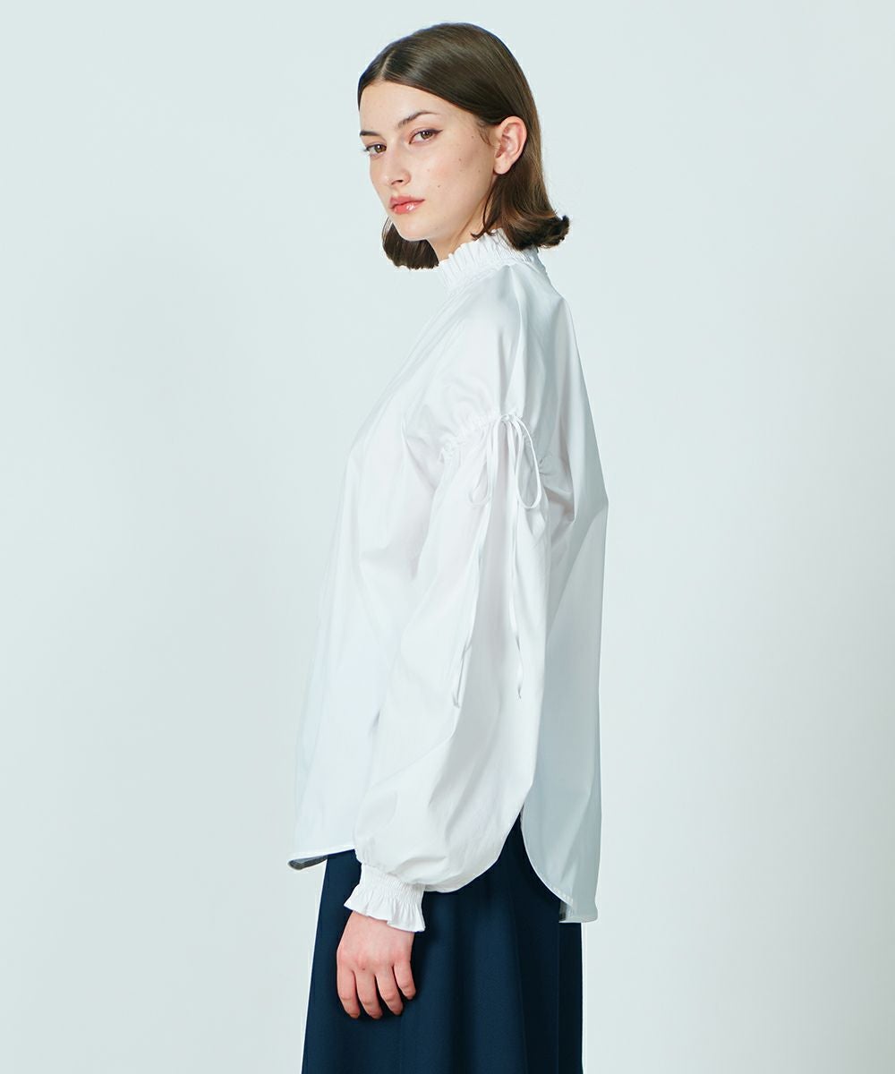 DSC / フリルネックリボンデザインブラウス（WEB限定） TOPS Night