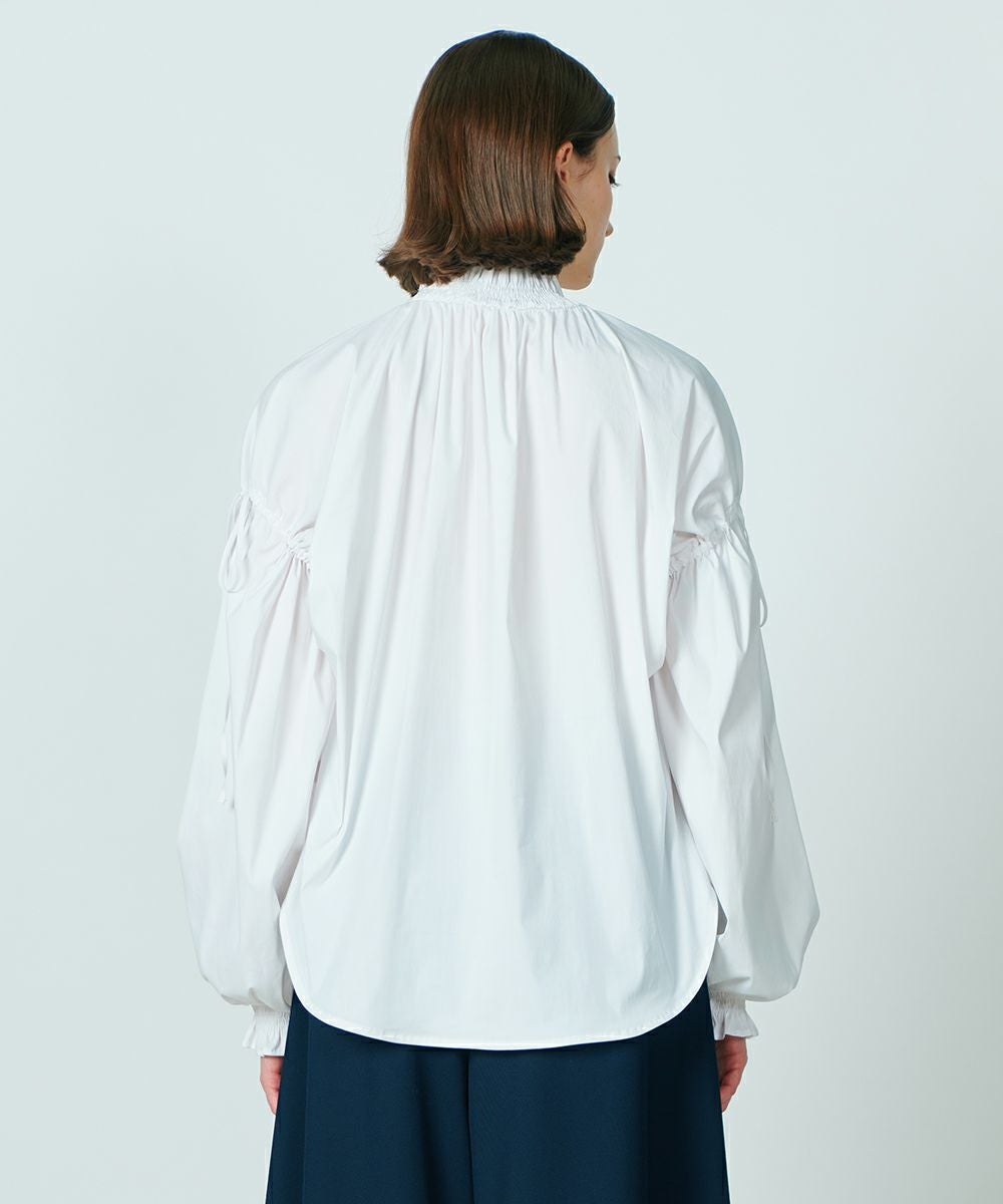 新品　DOUBLE STANDARD CLOTHING フリルブラウス　白 DOUBLE STANDARD CLOTHING（シャツ/ブラウス(長袖/七分) ・ ホワイト