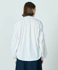 DSC / フリルネックリボンデザインブラウス（WEB限定） TOPS Night 