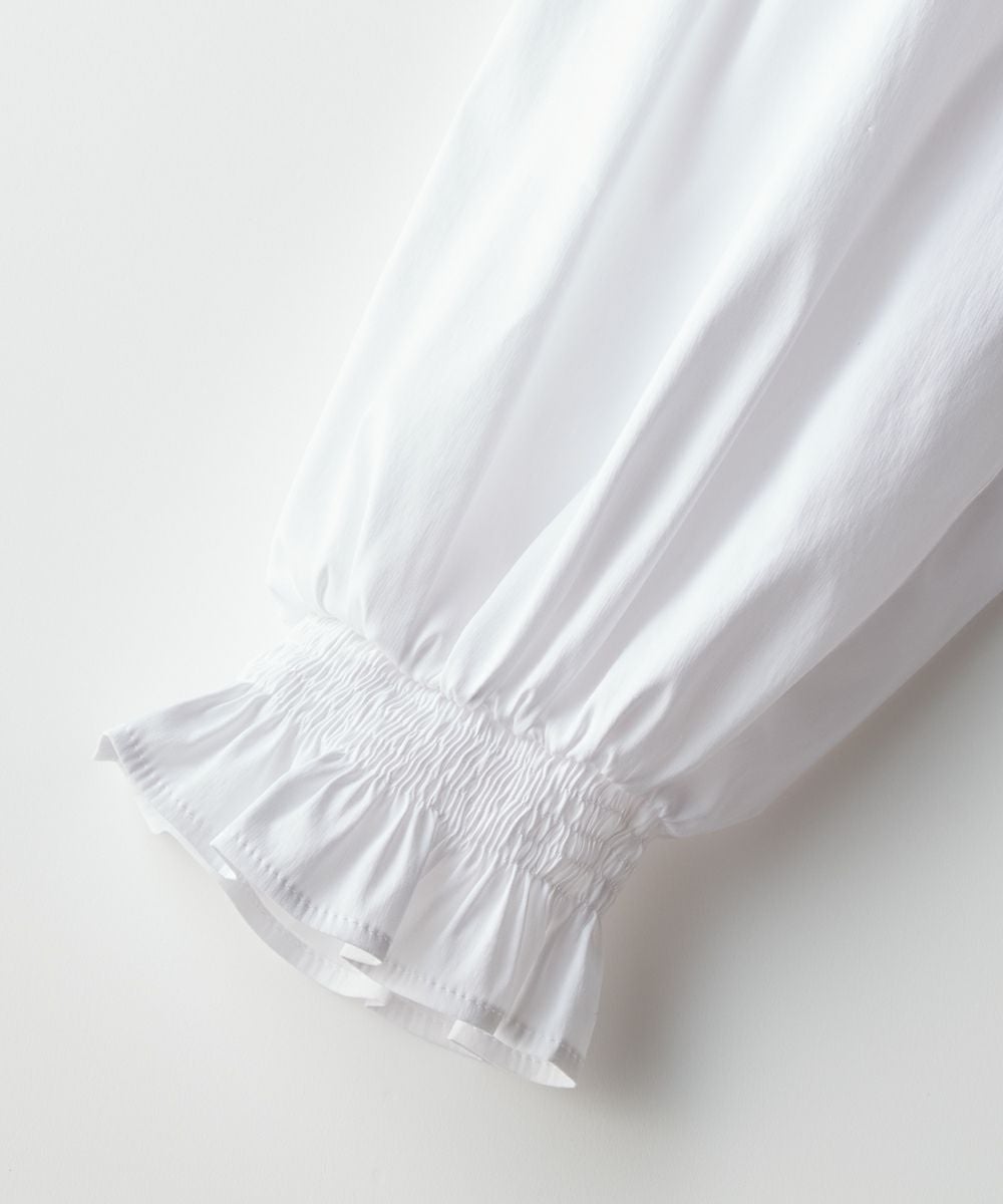 DSC / フリルネックリボンデザインブラウス（WEB限定） TOPS Night