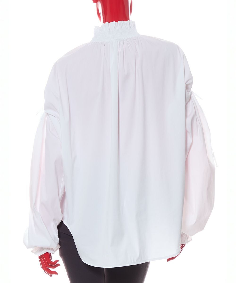 DSC / フリルネックリボンデザインブラウス（WEB限定） TOPS Night