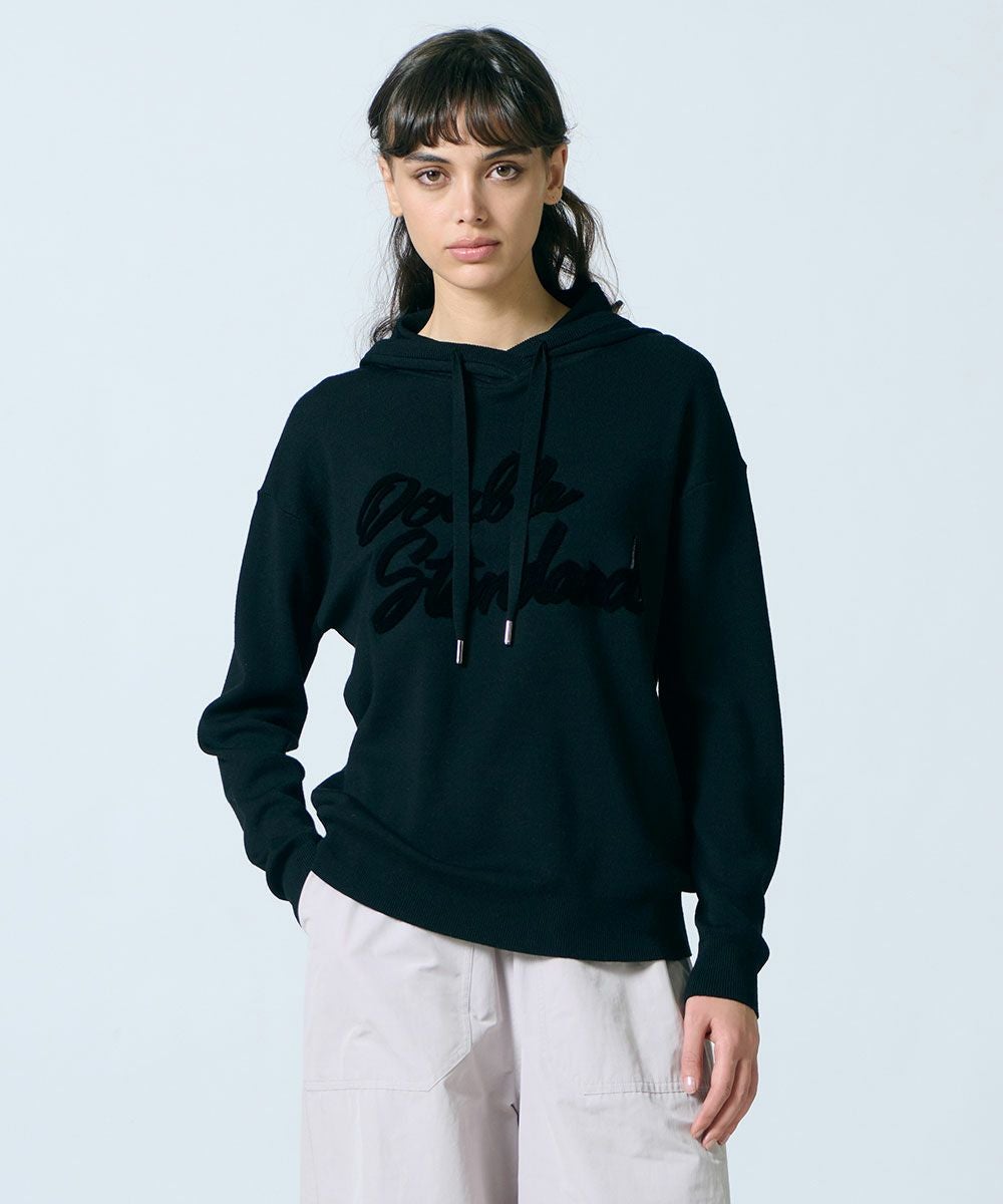 DSC / ロゴウールフーディ(SALE) TOPS Night STORE | ダブル