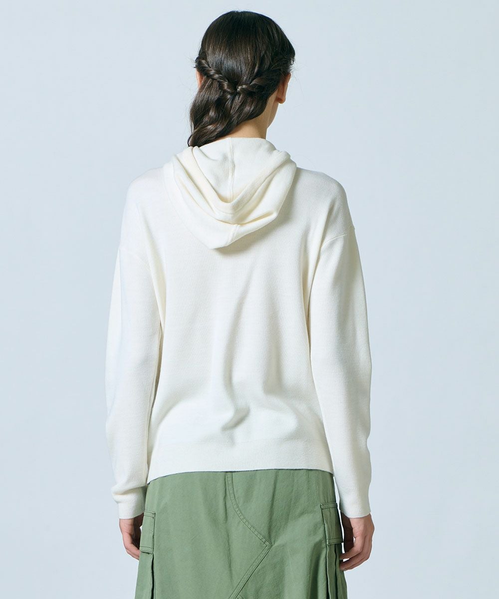 DSC / ロゴウールフーディ(SALE) TOPS Night STORE | ダブル