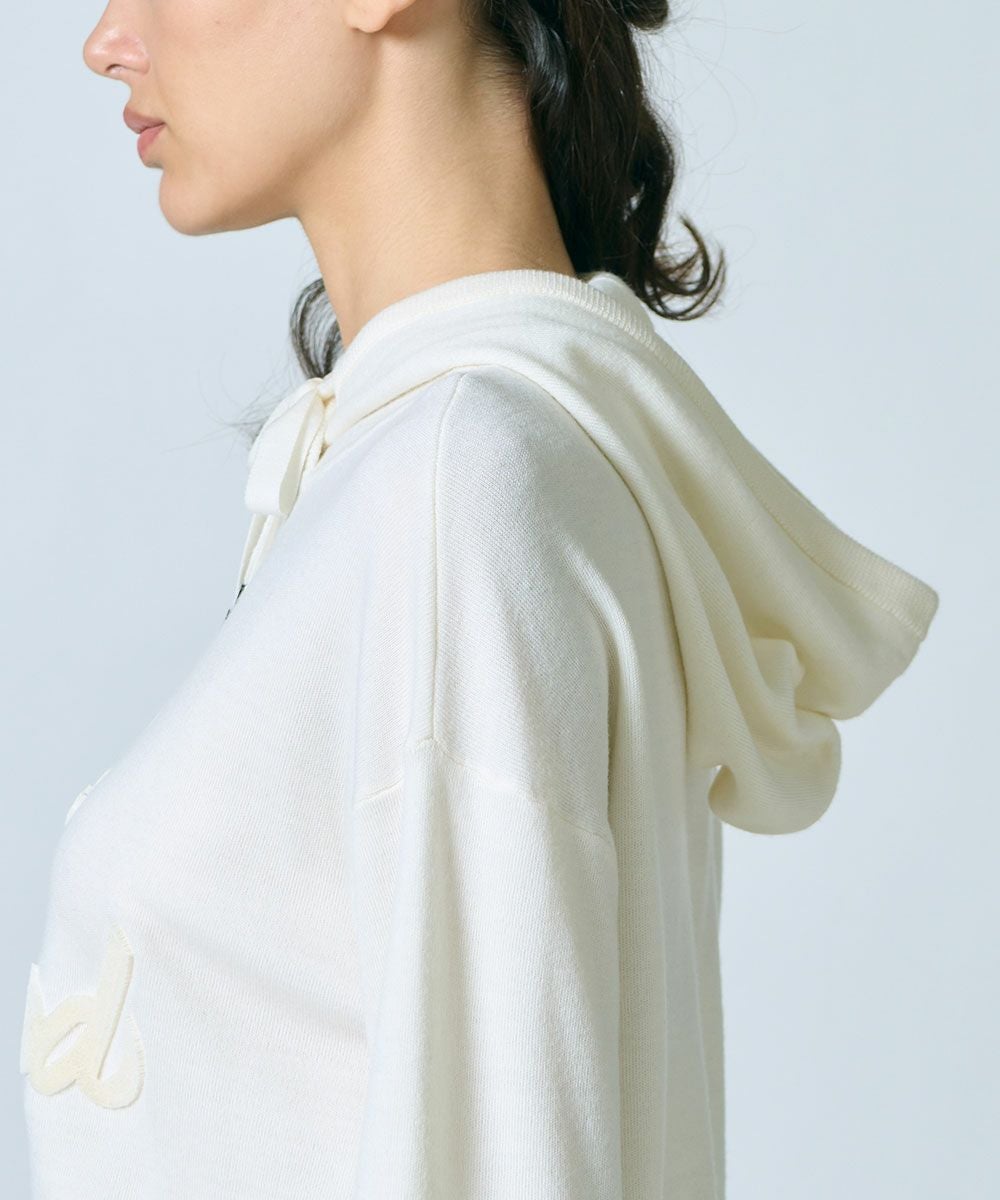 DSC / ロゴウールフーディ(SALE) TOPS Night STORE | ダブル