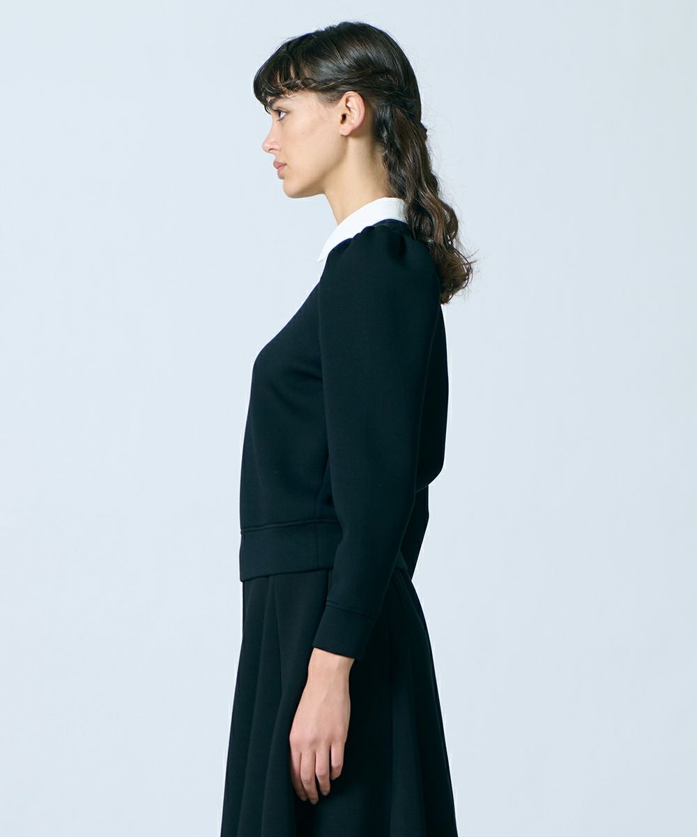Sov. / パフスリーブダンボールニットプルオーバー(SALE) TOPS Night