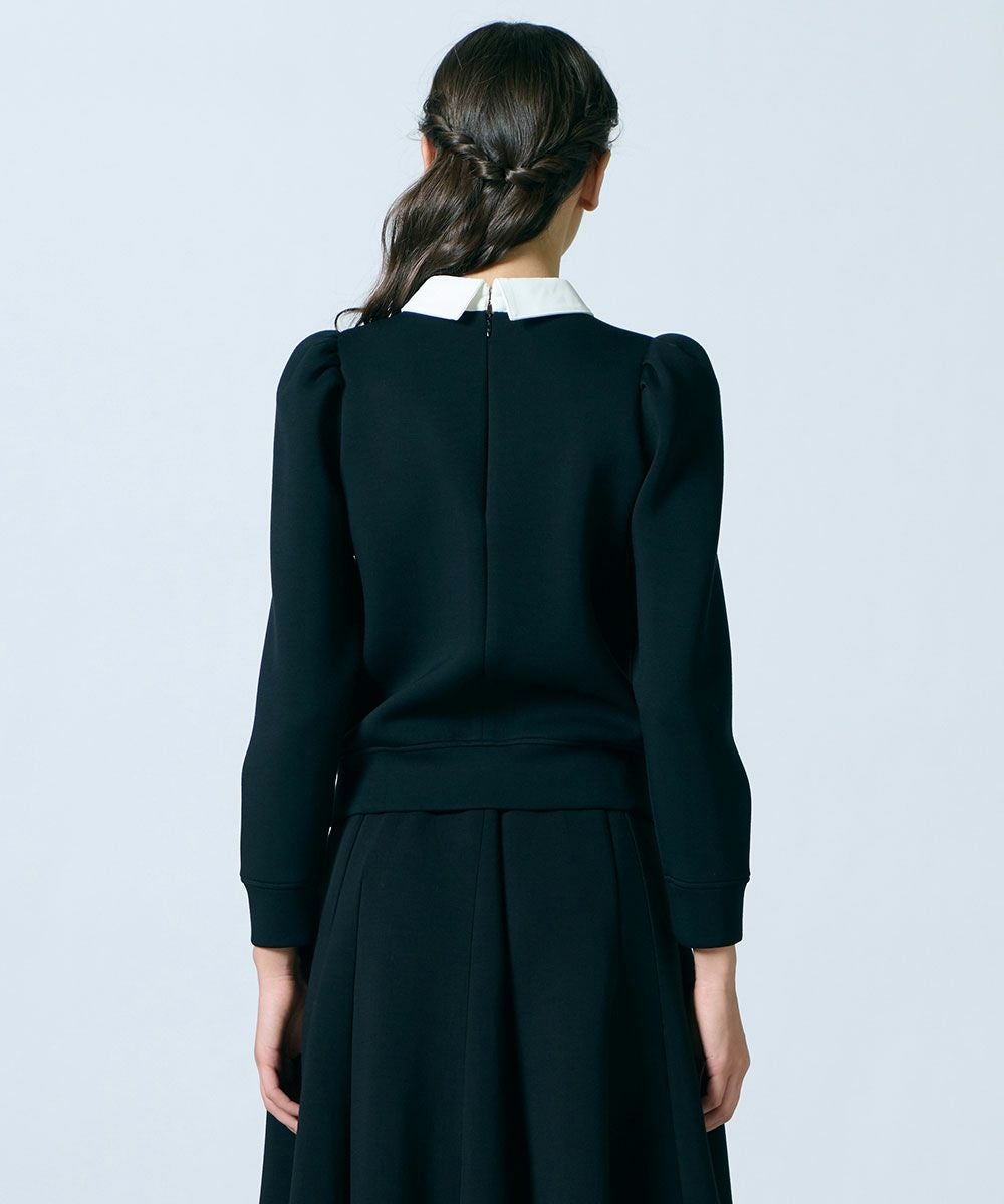 Sov. / パフスリーブダンボールニットプルオーバー TOPS Night STORE