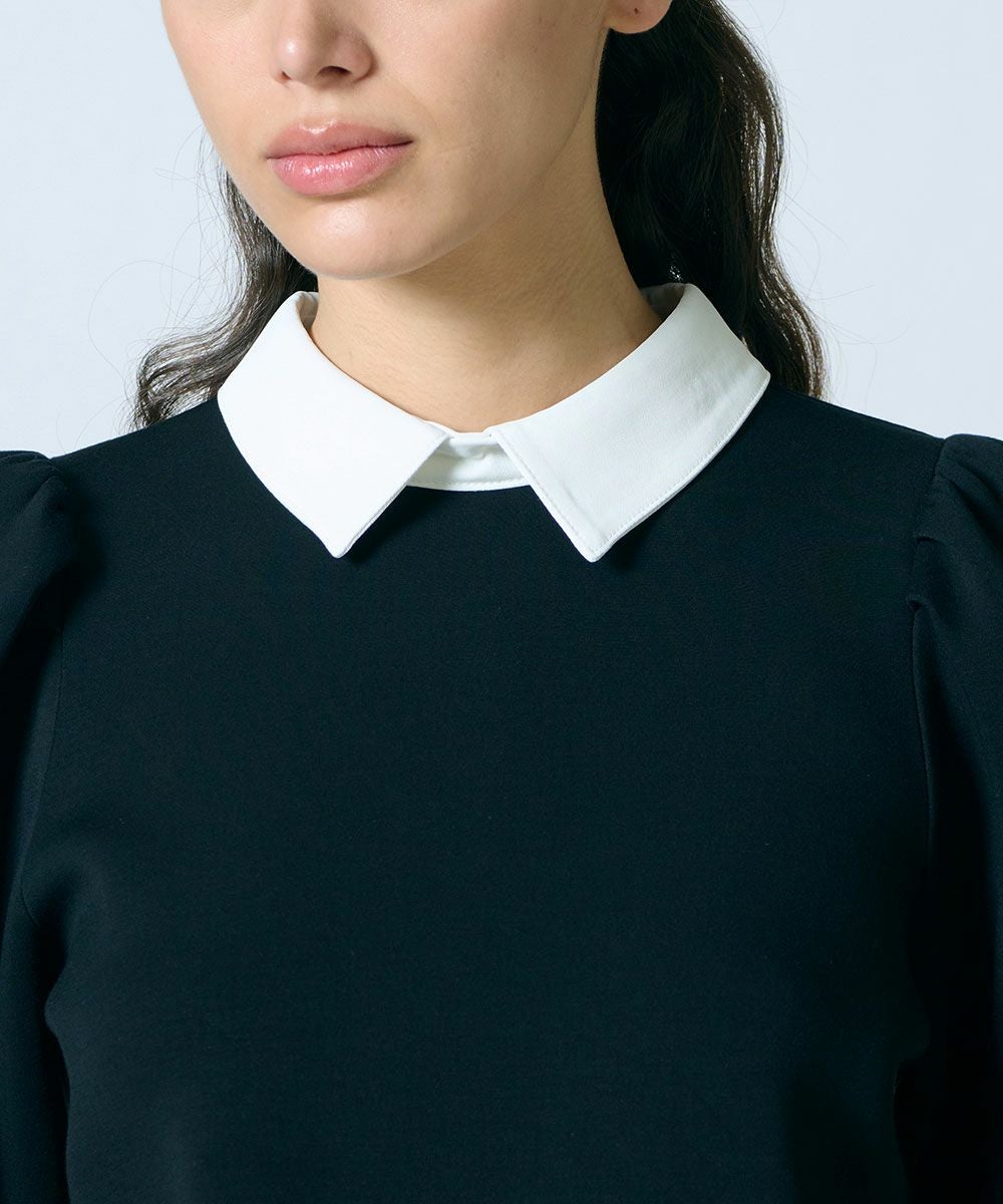 【SALE】Sov. レースダンボールニットプルオーバー　フリーサイズ Sov. / レースダンボールニットプルオーバー(WEB限定) TOPS Night