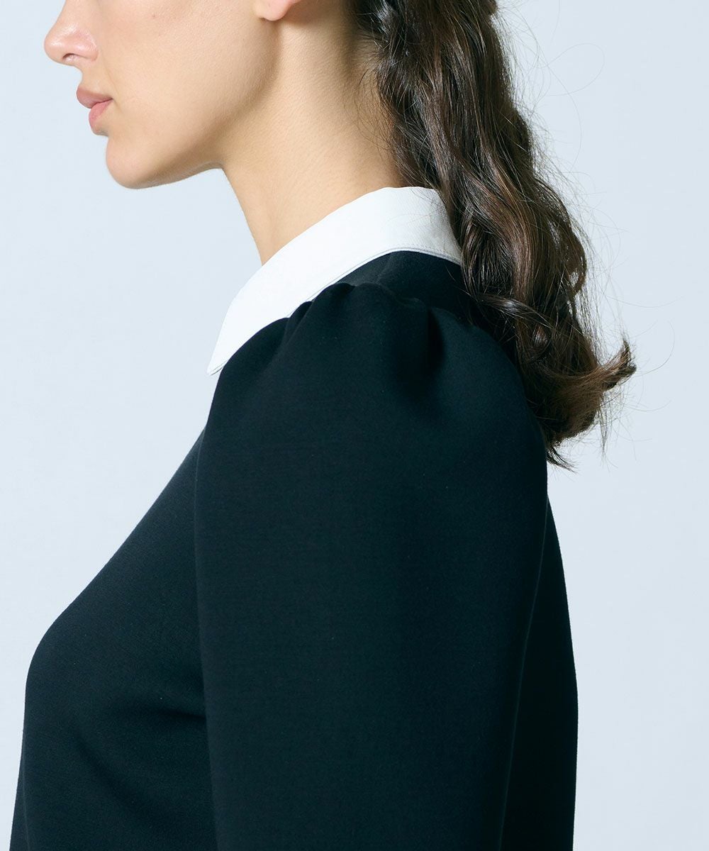 Sov. / パフスリーブダンボールニットプルオーバー TOPS Night STORE