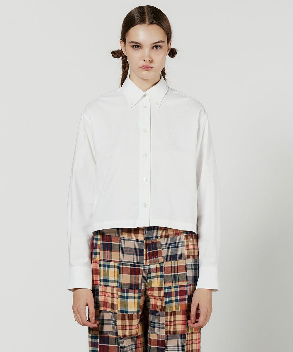 ダブルスタンダードクロージングシャツ　36サイズ DSC/ オックスフォードクロップドシャツ(SALE) TOPS Night STORE