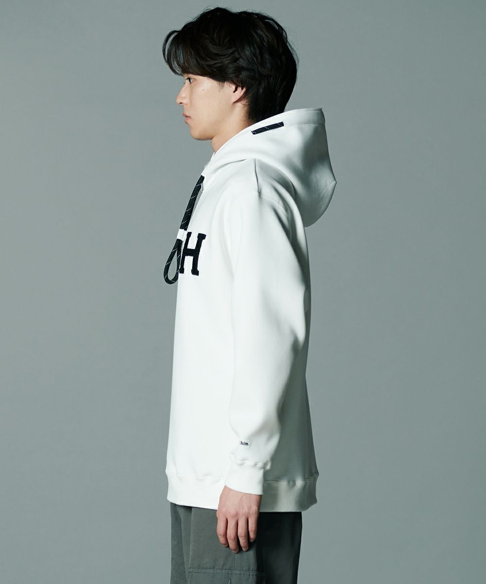 D/HIM H刺繍ダンボールニットパーカー　XL D/him H刺繍ダンボールニットパーカー TOPS Night STORE | ダブル