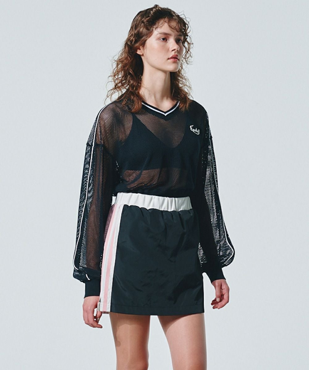 ESSENTIAL / ワッシャータフタスカート BOTTOMS Night STORE | ダブル
