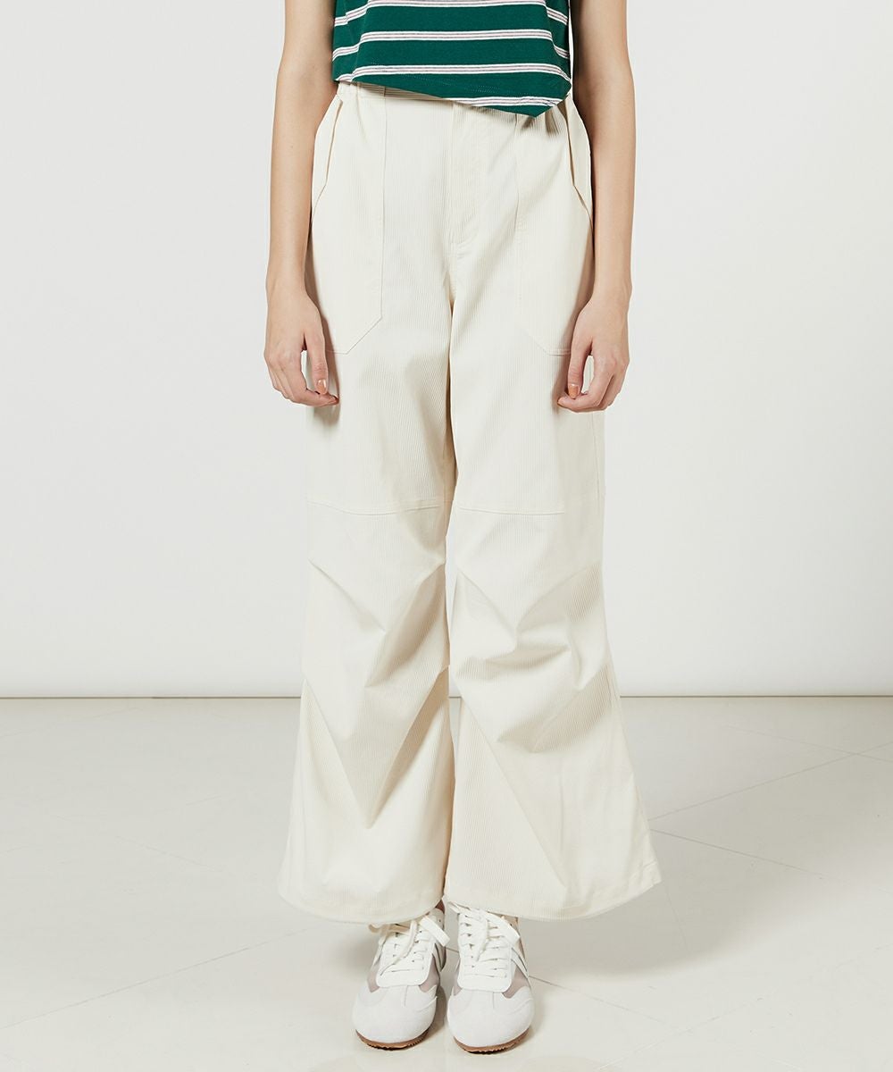 ESSENTIAL / コーデュロイライクパラシュートパンツ(SALE) BOTTOMS